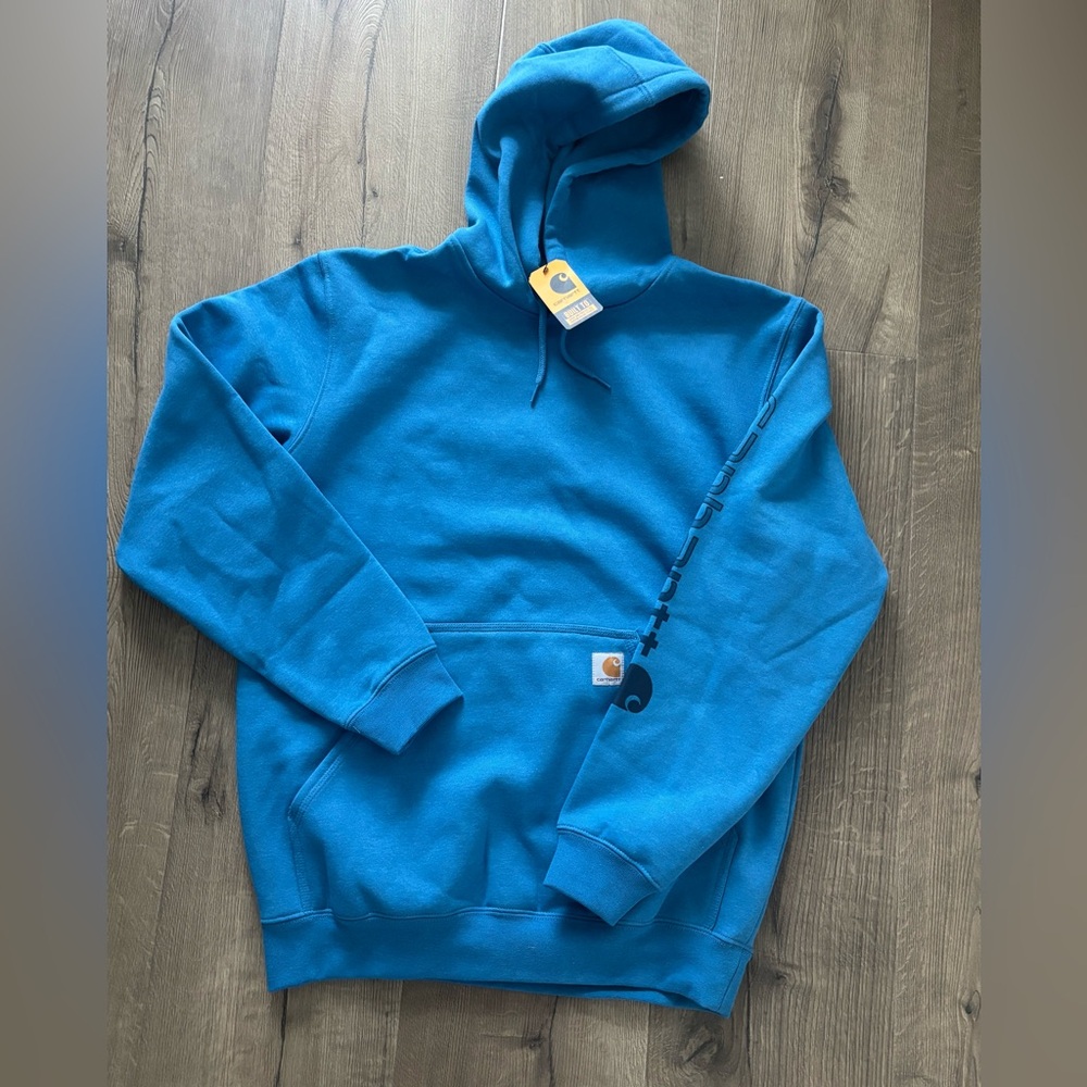 Carhartt Teal Men's Hoodie